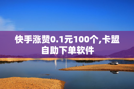 快手涨赞0.1元100个,卡盟自助下单软件