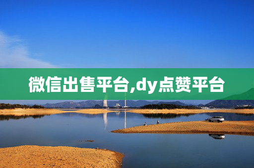 微信出售平台,dy点赞平台