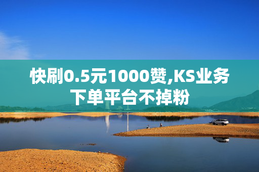 快刷0.5元1000赞,KS业务下单平台不掉粉