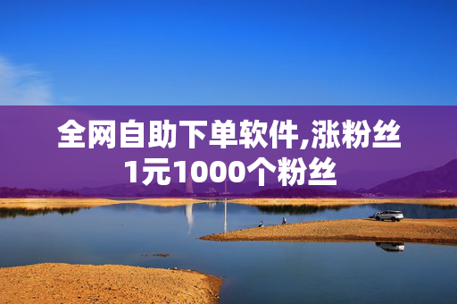 全网自助下单软件,涨粉丝1元1000个粉丝