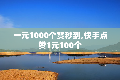 一元1000个赞秒到,快手点赞1元100个