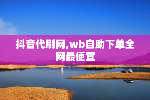 抖音代刷网,wb自助下单全网最便宜