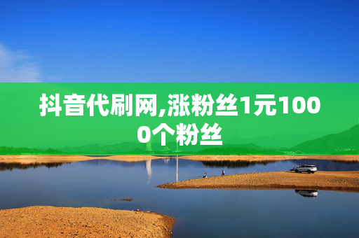 抖音代刷网,涨粉丝1元1000个粉丝