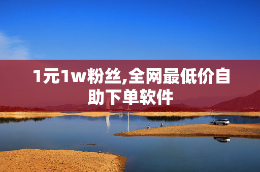 1元1w粉丝,全网最低价自助下单软件