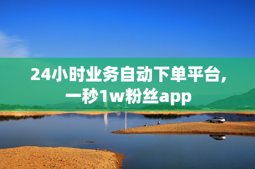 24小时业务自动下单平台,一秒1w粉丝app