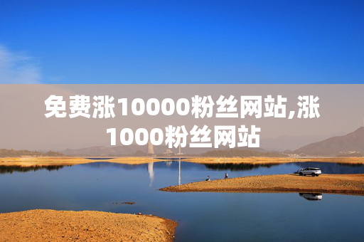 免费涨10000粉丝网站,涨1000粉丝网站