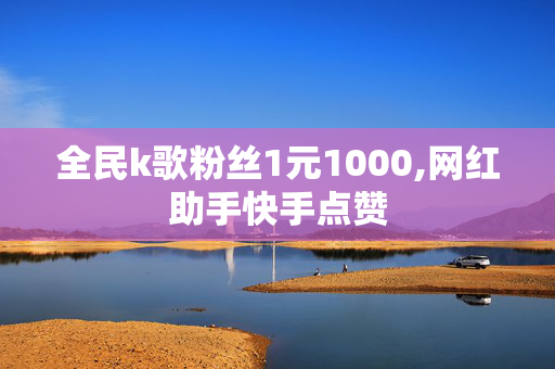 全民k歌粉丝1元1000,网红助手快手点赞