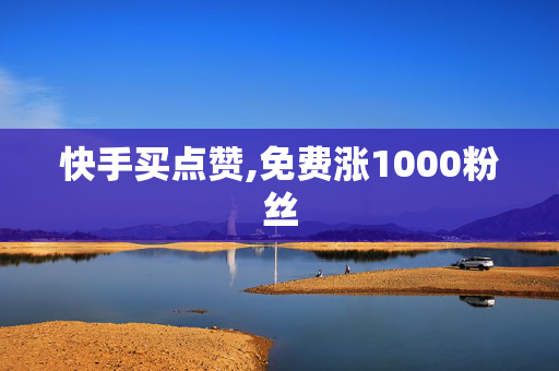 快手买点赞,免费涨1000粉丝