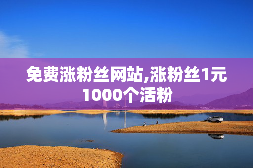 免费涨粉丝网站,涨粉丝1元1000个活粉