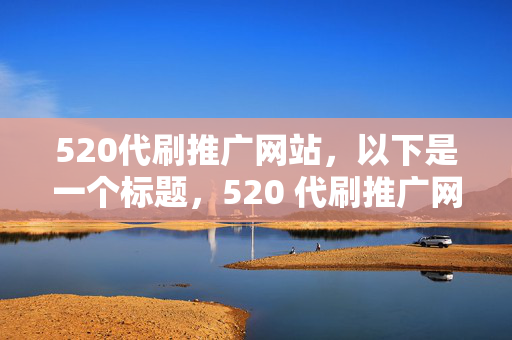 520代刷推广网站，以下是一个标题，520 代刷推广网站，便捷与风险并存