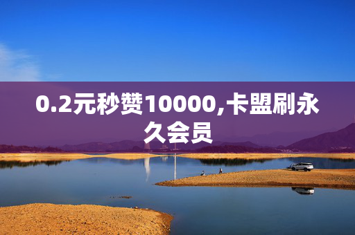 0.2元秒赞10000,卡盟刷永久会员