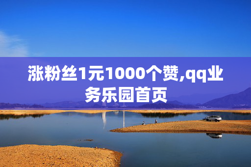 涨粉丝1元1000个赞,qq业务乐园首页