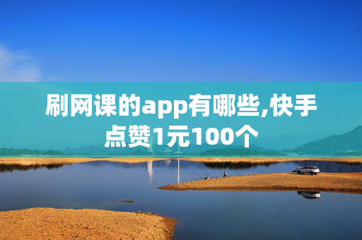 刷网课的app有哪些,快手点赞1元100个