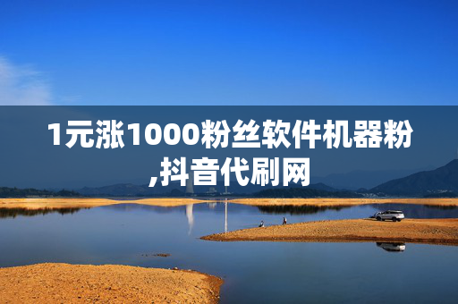 1元涨1000粉丝软件机器粉,抖音代刷网