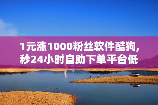 1元涨1000粉丝软件酷狗,秒24小时自助下单平台低价