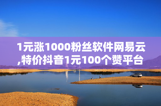 1元涨1000粉丝软件网易云,特价抖音1元100个赞平台