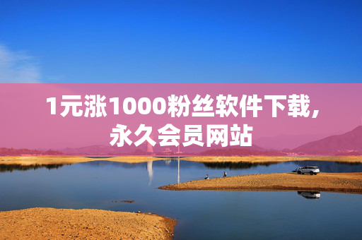 1元涨1000粉丝软件下载,永久会员网站