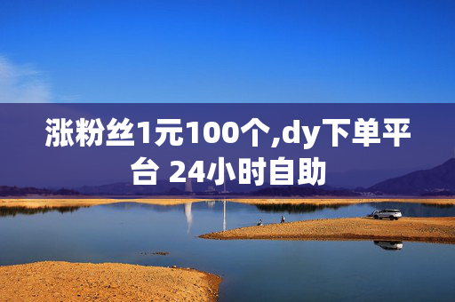 涨粉丝1元100个,dy下单平台 24小时自助