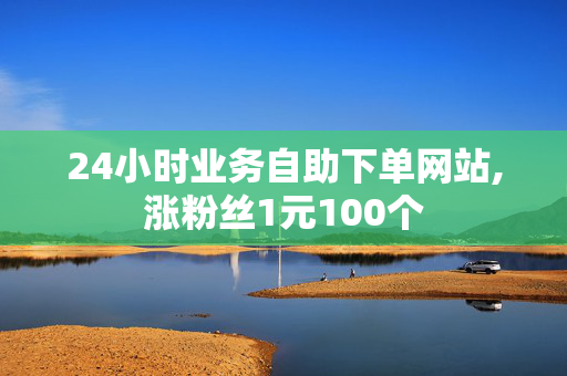 24小时业务自助下单网站,涨粉丝1元100个