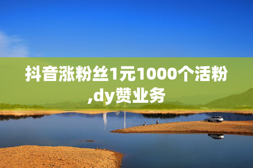 抖音涨粉丝1元1000个活粉,dy赞业务