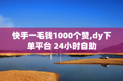 快手一毛钱1000个赞,dy下单平台 24小时自助