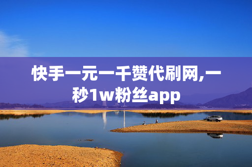 快手一元一千赞代刷网,一秒1w粉丝app